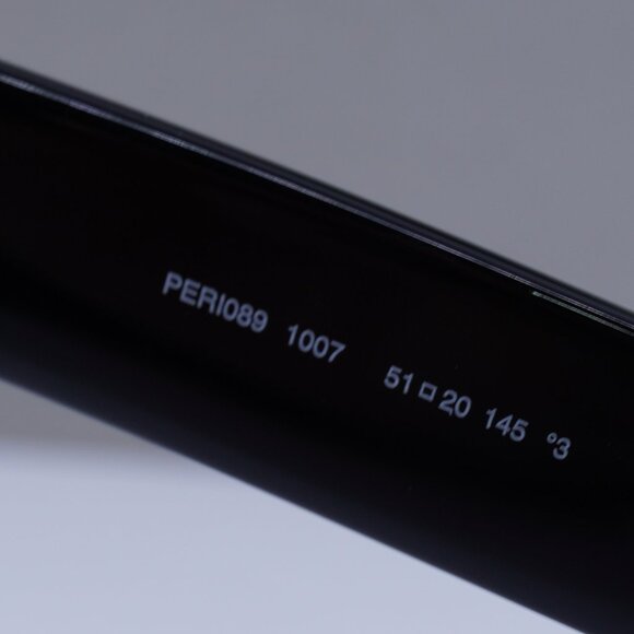 Palm Angels PERI089 BODIE 1007 Square Sunglasses - Black/Dark Grey - Picture 7 of 9